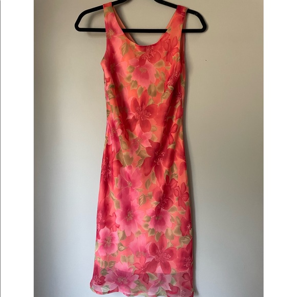 Vintage Laura Floral Dress (Size 4) - Picture 5 of 8